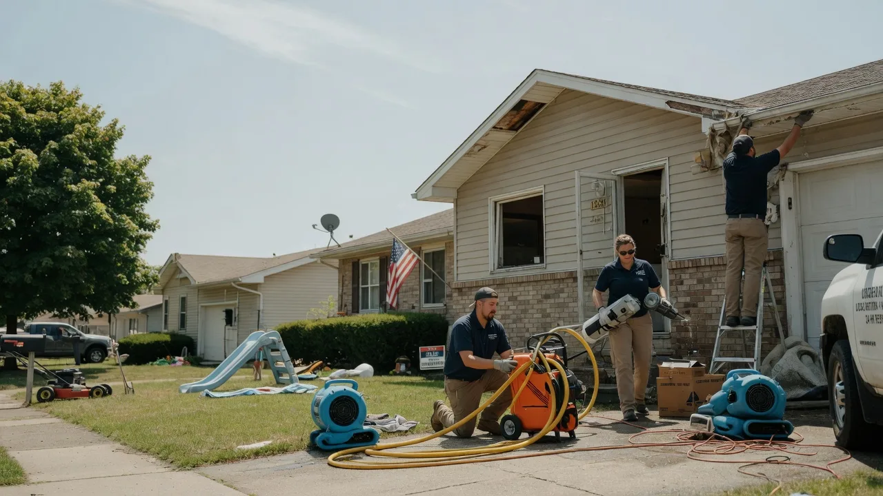 Water Damage Restoration in Urich, MO near me